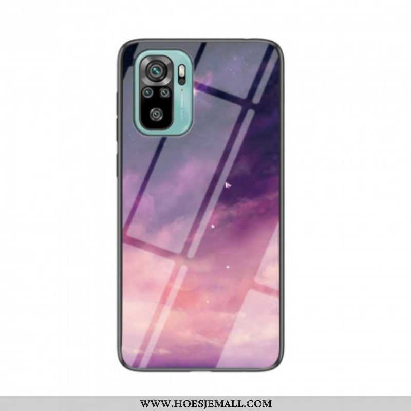 Hoesje voor Xiaomi Redmi Note 10 / 10S Schoonheid Gehard Glas