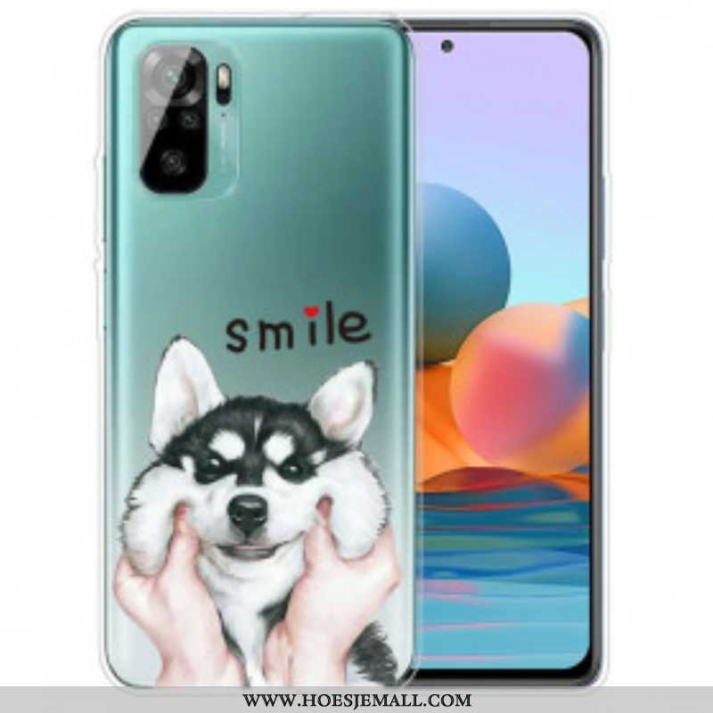 Hoesje voor Xiaomi Redmi Note 10 / 10S Lach Hond