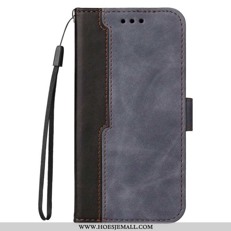 Folio-hoesje voor Xiaomi Redmi Note 10 5G Twee Toon