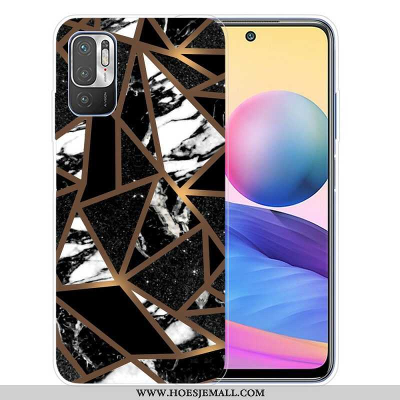 Hoesje voor Xiaomi Redmi Note 10 5G Geometrisch Marmer