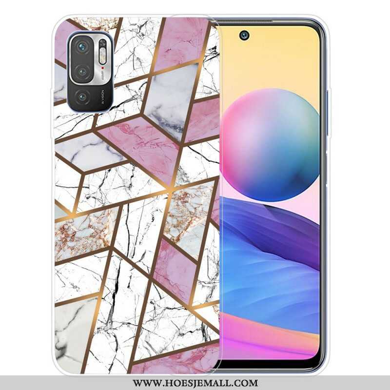 Hoesje voor Xiaomi Redmi Note 10 5G Geometrisch Marmer