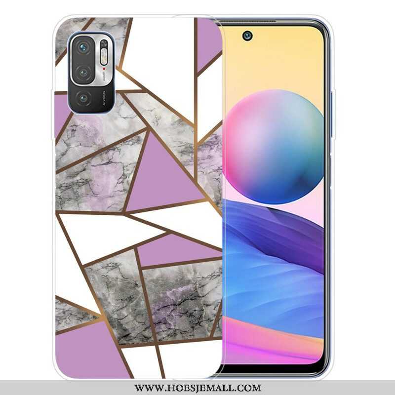 Hoesje voor Xiaomi Redmi Note 10 5G Geometrisch Marmer