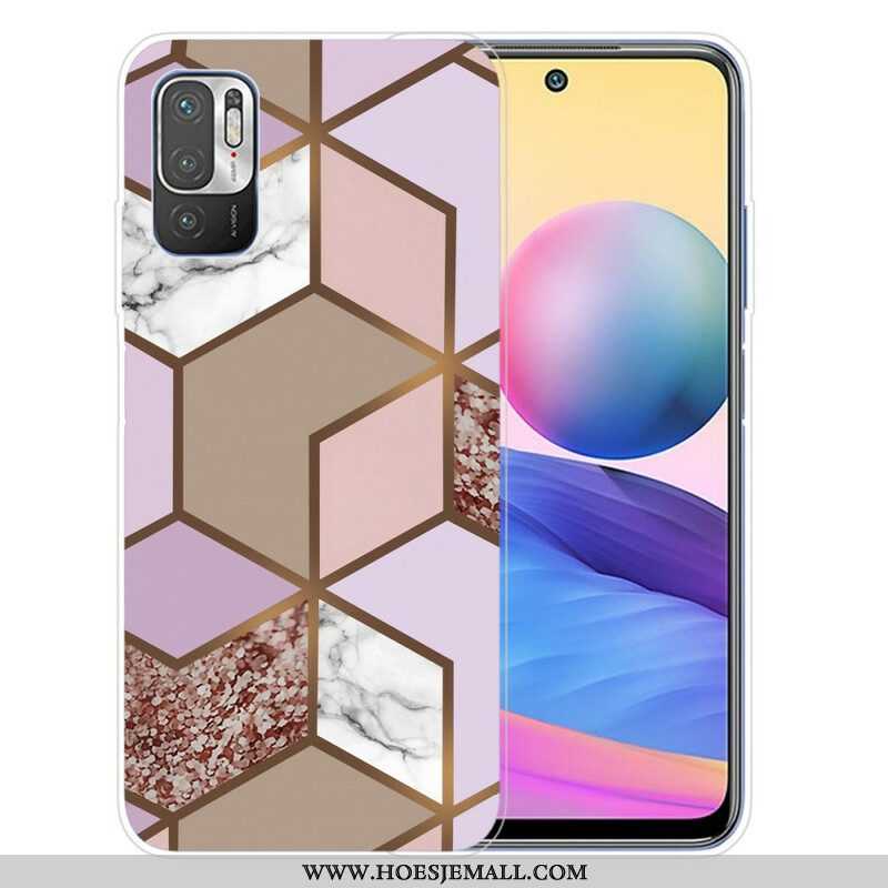 Hoesje voor Xiaomi Redmi Note 10 5G Geometrisch Marmer