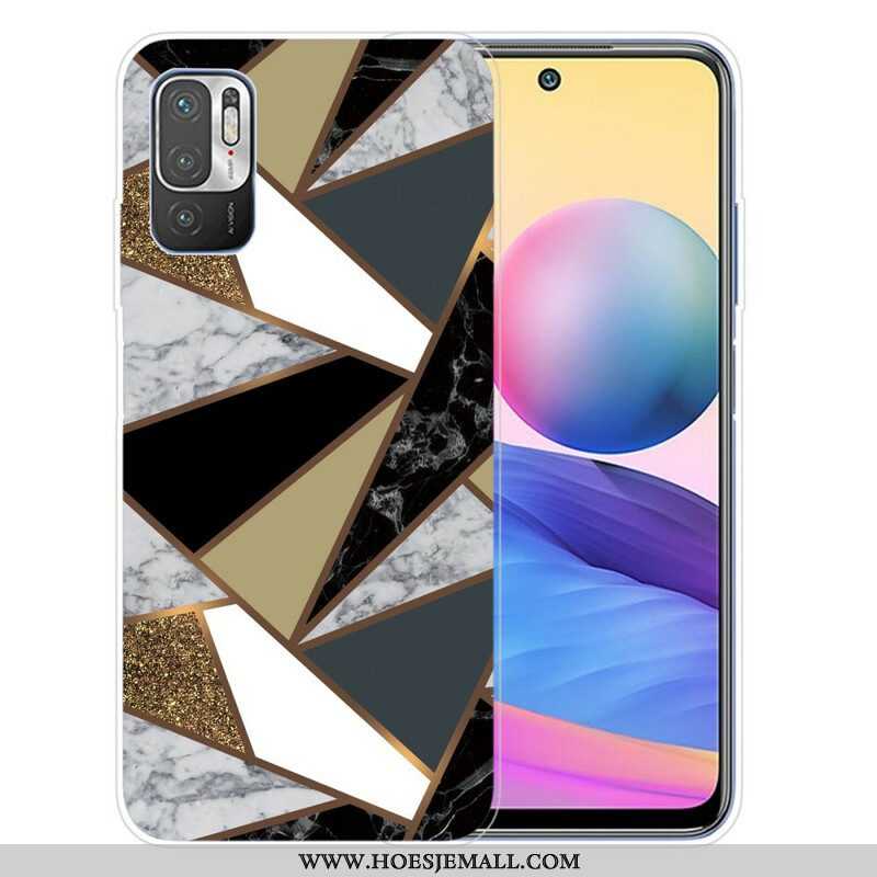 Hoesje voor Xiaomi Redmi Note 10 5G Geometrisch Marmer