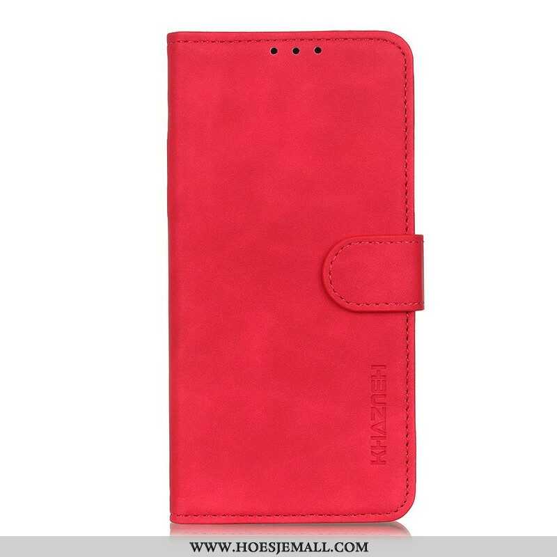 Folio-hoesje voor Xiaomi Redmi Note 10 5G Khazneh Ledereffect