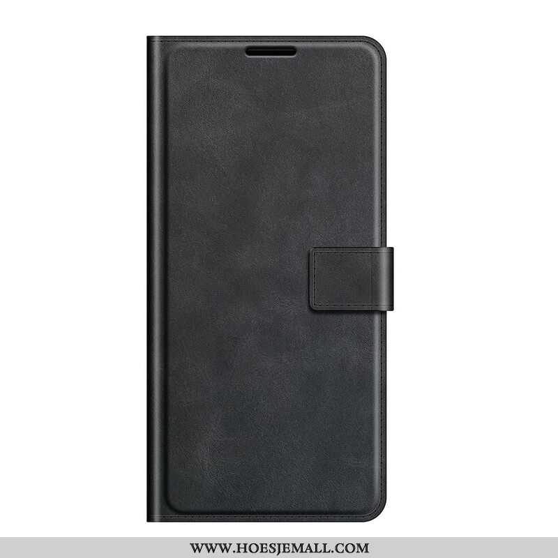 Flip Case voor Xiaomi Redmi Note 10 5G Leren Styling