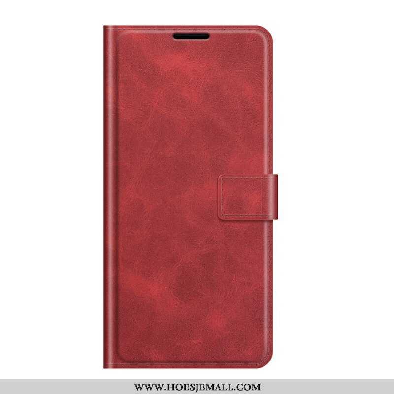 Flip Case voor Xiaomi Redmi Note 10 5G Leren Styling