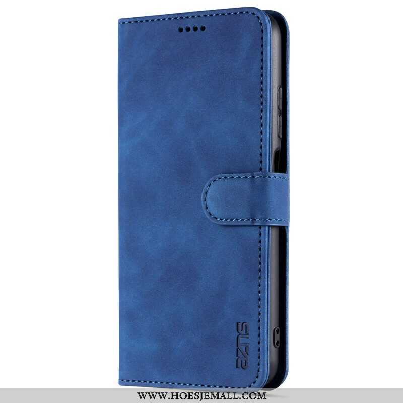 Folio-hoesje voor Xiaomi Redmi Note 10 5G Azns Ledereffect