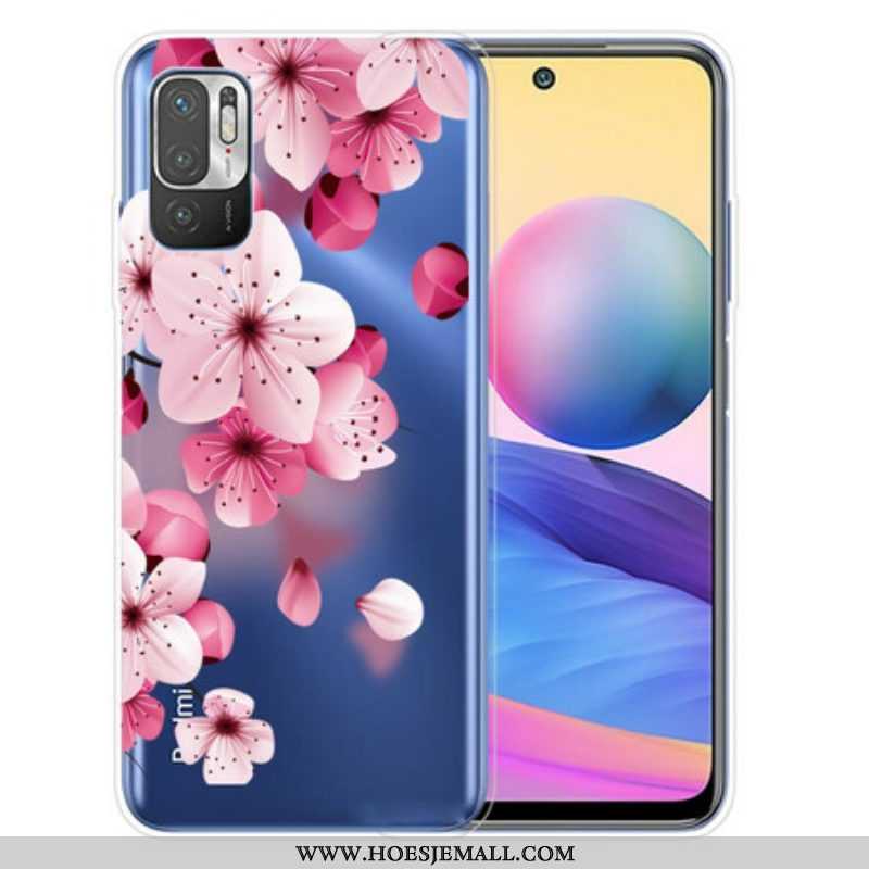 Hoesje voor Xiaomi Redmi Note 10 5G Kleine Roze Bloemen