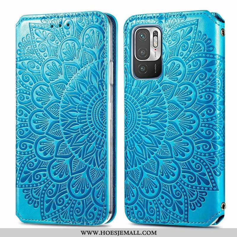 Bescherming Hoesje voor Xiaomi Redmi Note 10 5G Folio-hoesje Mandala