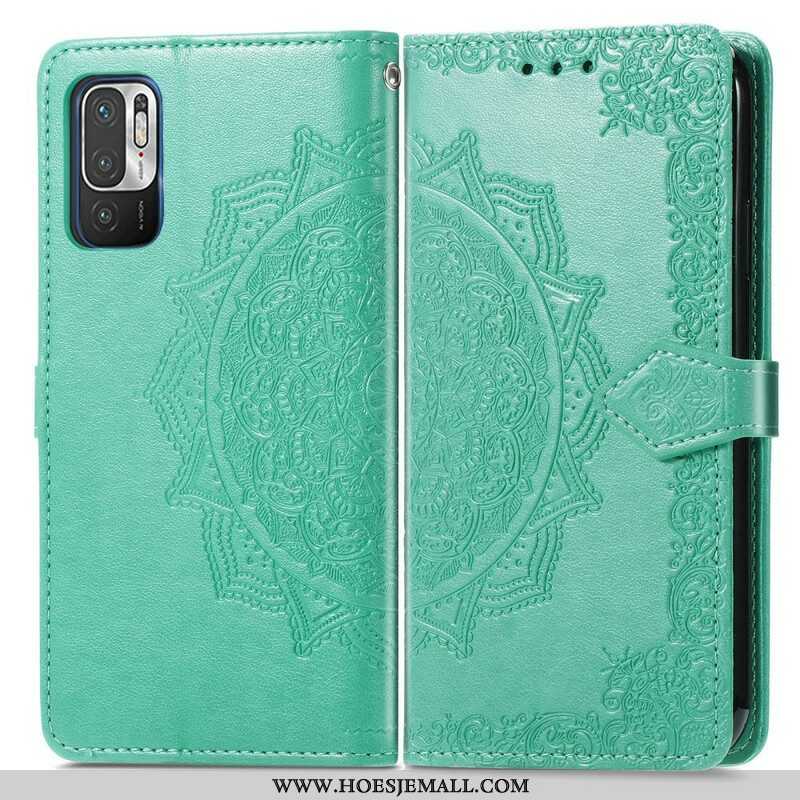 Folio-hoesje voor Xiaomi Redmi Note 10 5G Mandala Middeleeuwen