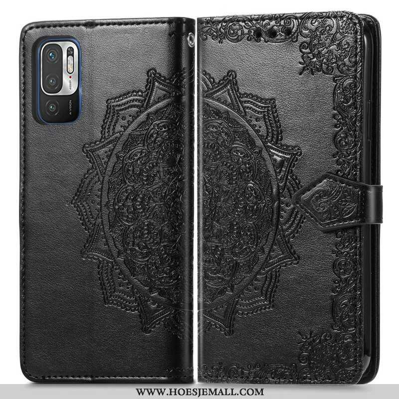 Folio-hoesje voor Xiaomi Redmi Note 10 5G Mandala Middeleeuwen