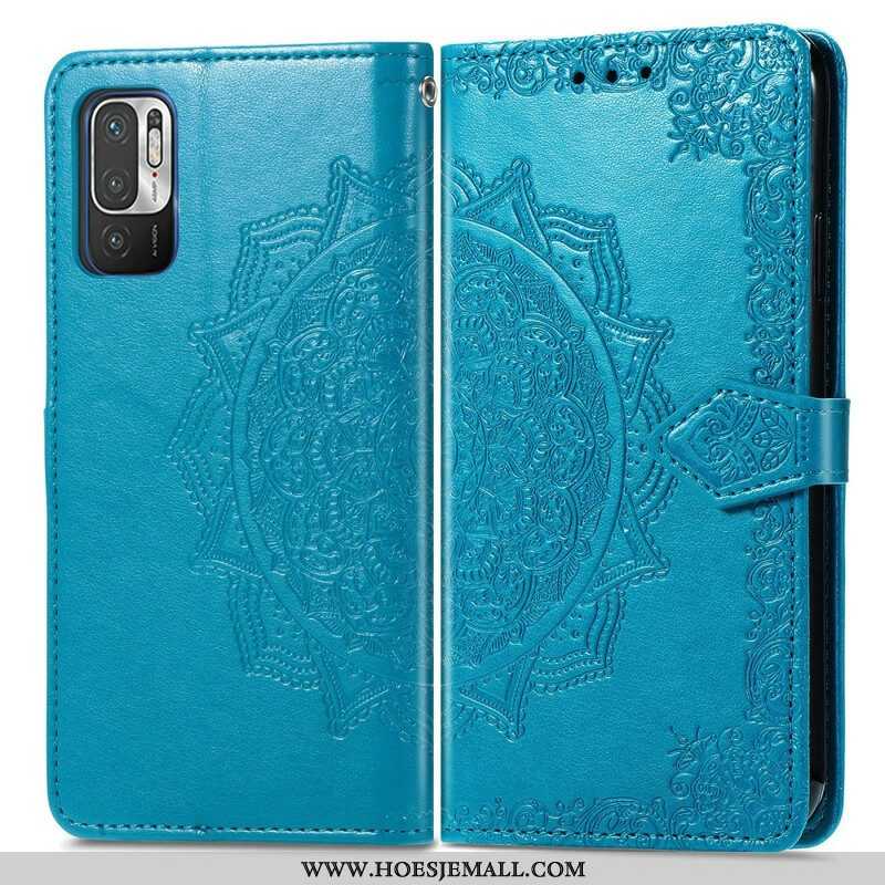 Folio-hoesje voor Xiaomi Redmi Note 10 5G Mandala Middeleeuwen