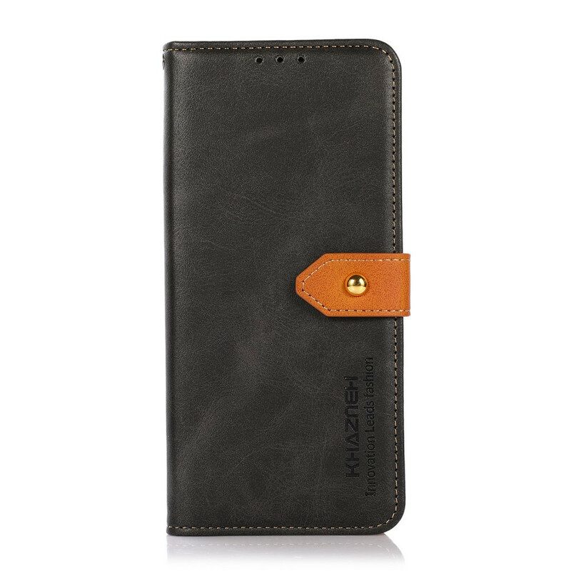 Flip Case voor Xiaomi Redmi Note 10 5G Met Khazneh-riem