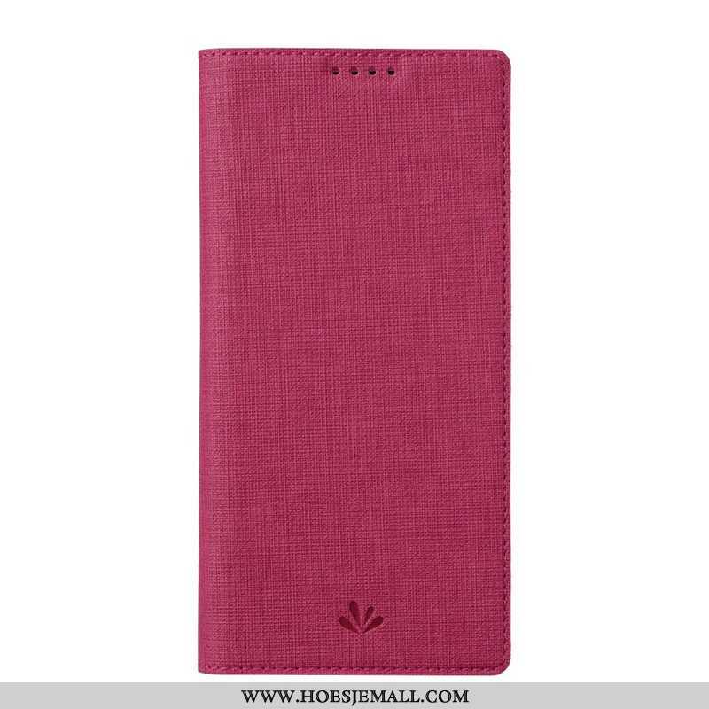 Bescherming Hoesje voor Xiaomi Redmi Note 10 5G Folio-hoesje Getextureerde Vili Dmx