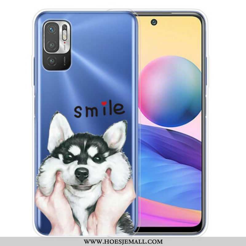 Hoesje voor Xiaomi Redmi Note 10 5G Lach Hond