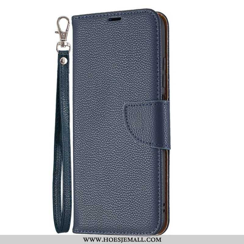 Folio-hoesje voor Xiaomi Redmi Note 10 5G Flip Case Lychee Rabat Schuin