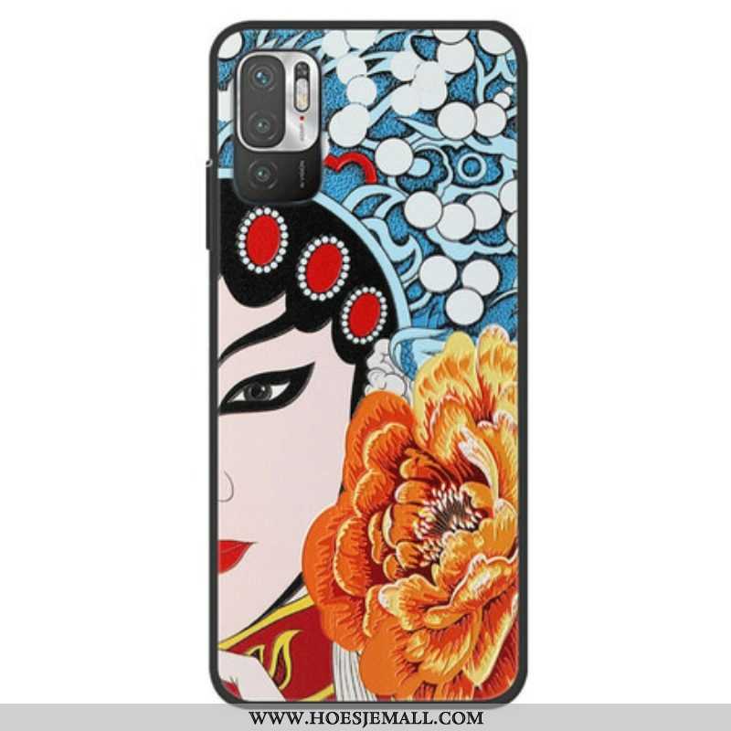 Hoesje voor Xiaomi Redmi Note 10 5G Peking Opera