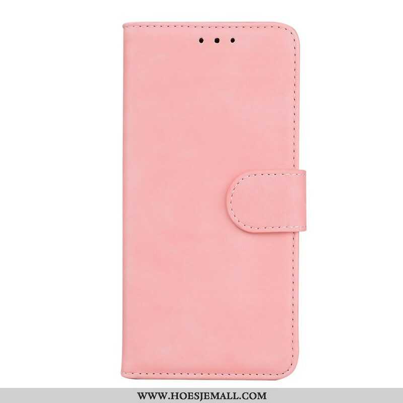 Folio-hoesje voor Xiaomi Redmi Note 10 5G Vintage Naaien