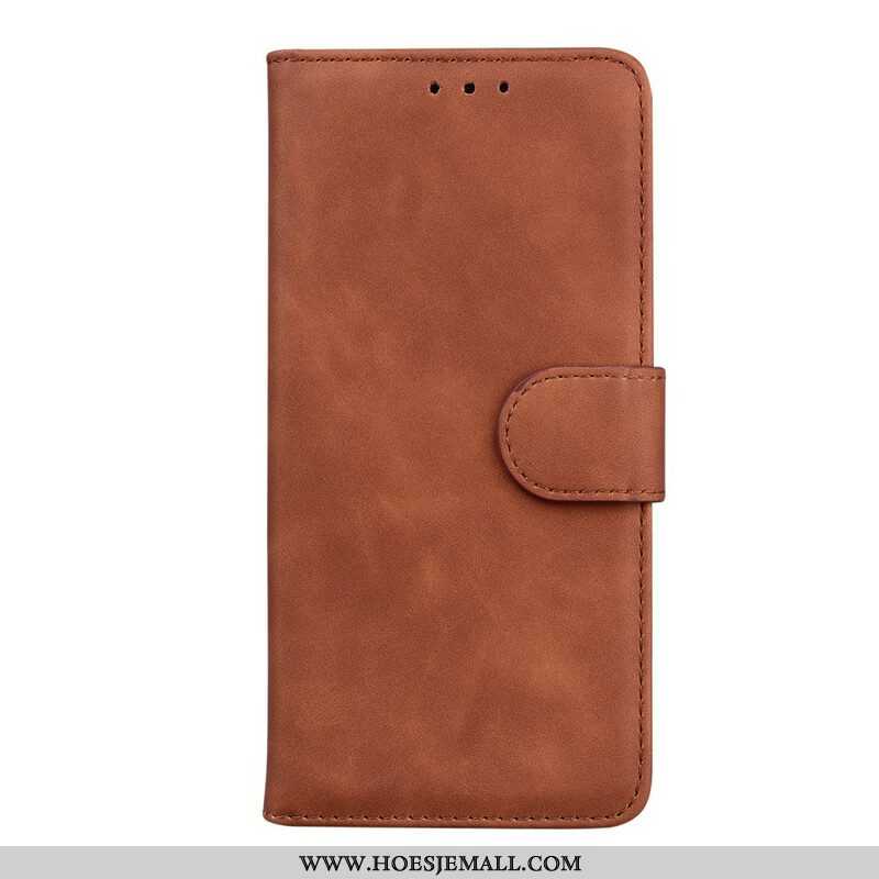 Folio-hoesje voor Xiaomi Redmi Note 10 5G Vintage Naaien