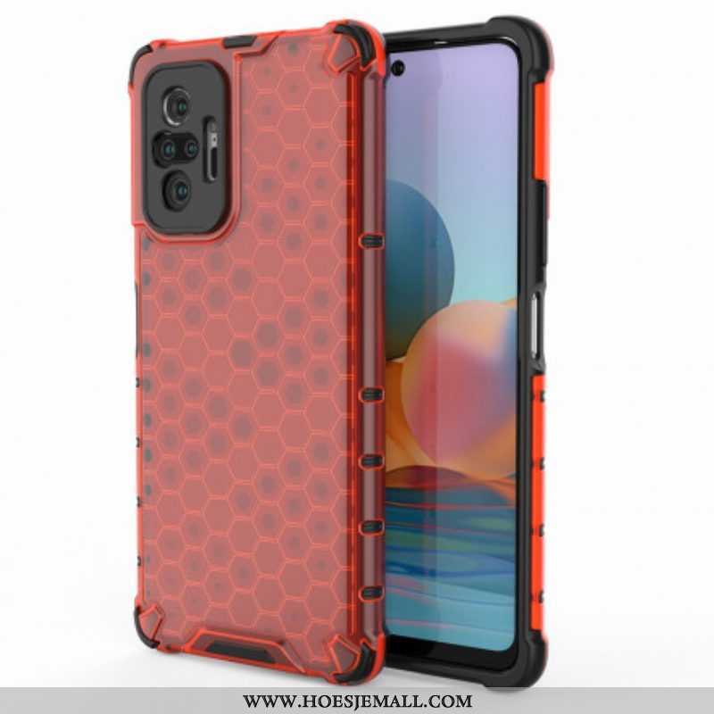 Hoesje voor Xiaomi Redmi Note 10 Pro Honingraatstijl