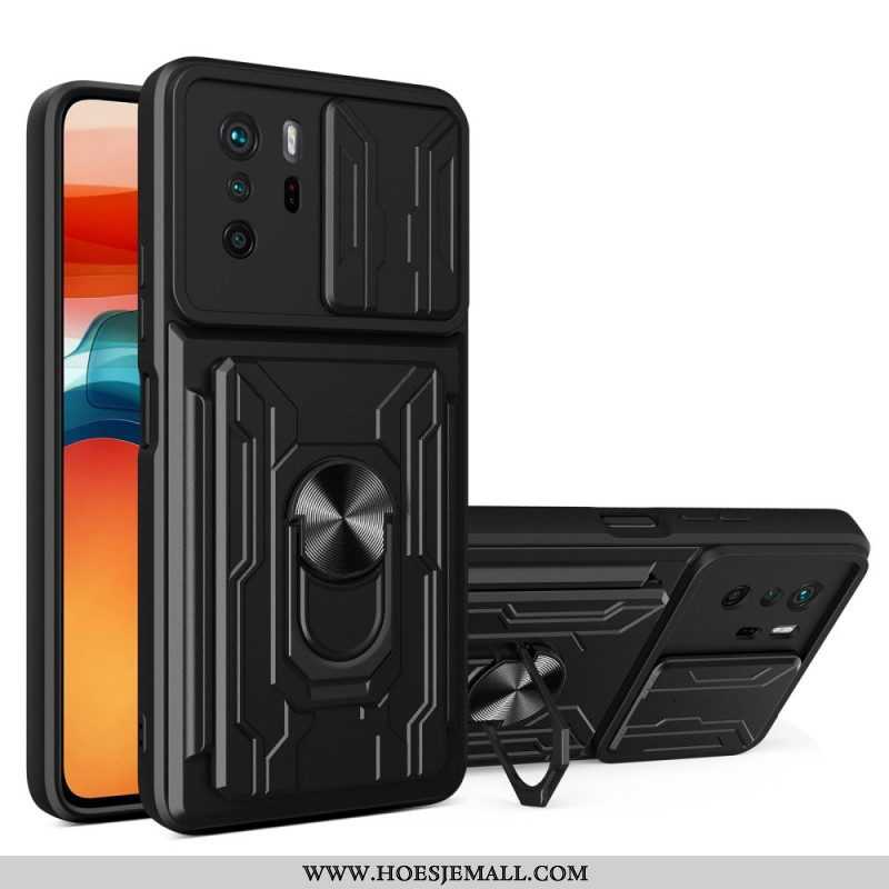 Hoesje voor Xiaomi Redmi Note 10 Pro Houder & Lensbeschermer & Houder