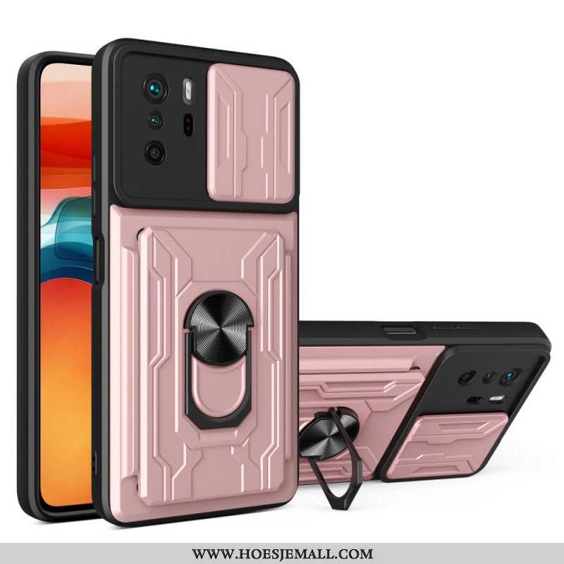 Hoesje voor Xiaomi Redmi Note 10 Pro Houder & Lensbeschermer & Houder