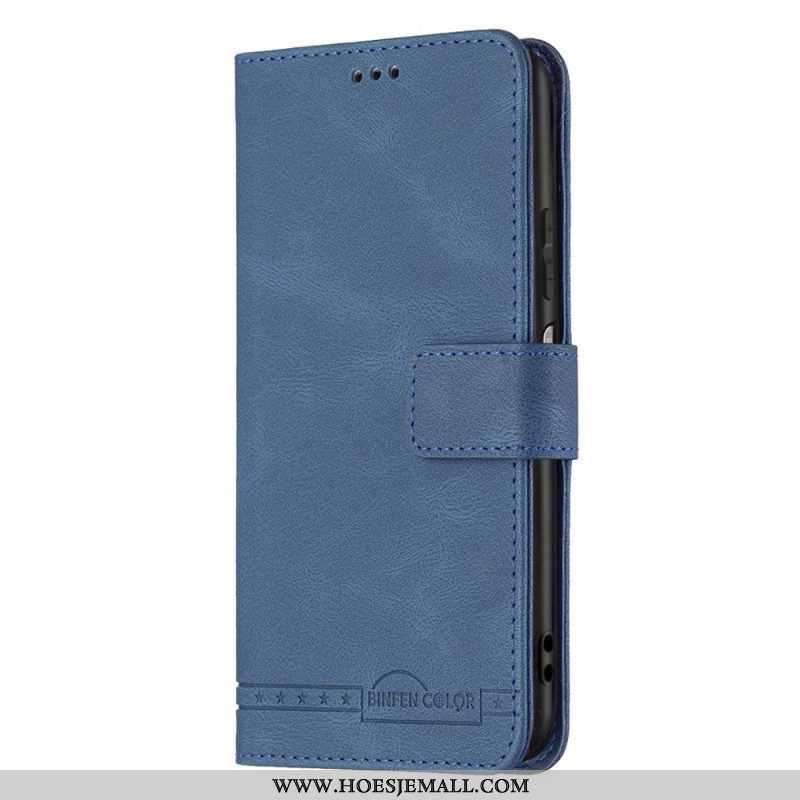 Folio-hoesje voor Xiaomi Redmi Note 10 Pro Rfid Binfen-kleur