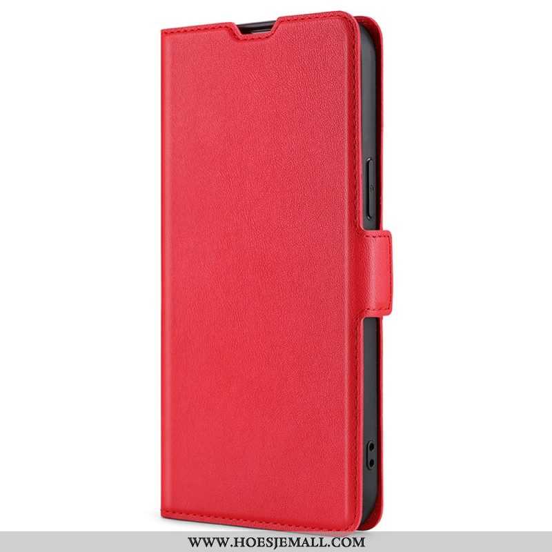 Folio-hoesje voor Xiaomi Redmi Note 10 Pro Ultrafijne Lederen Stijl