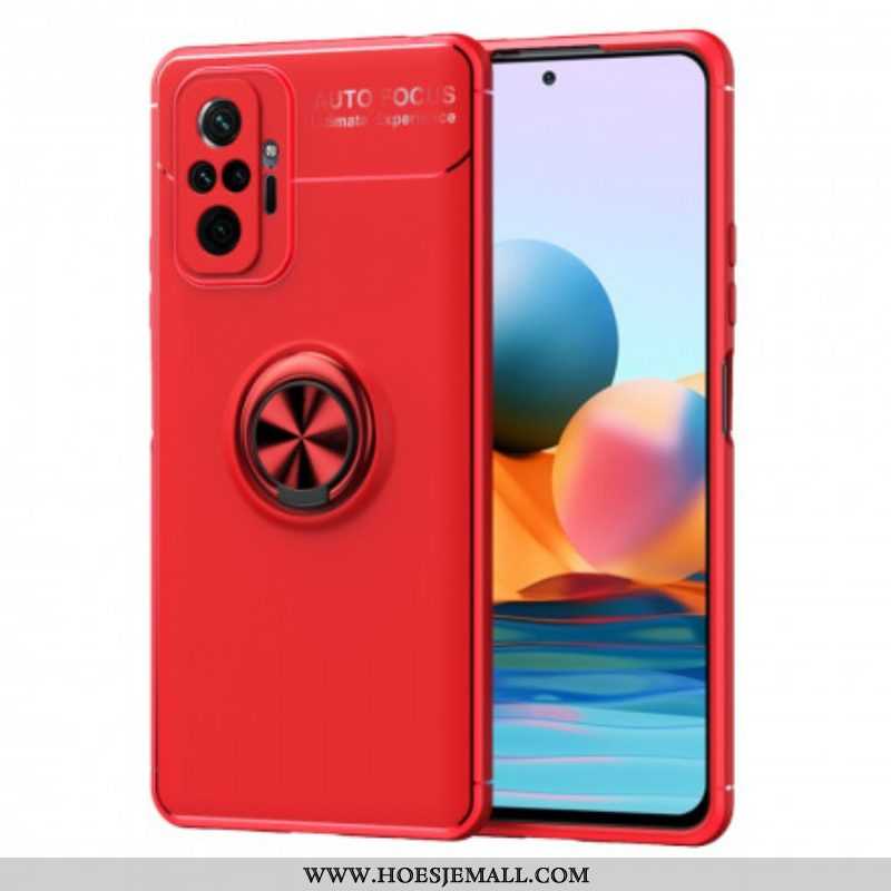 Hoesje voor Xiaomi Redmi Note 10 Pro Roterende Ring