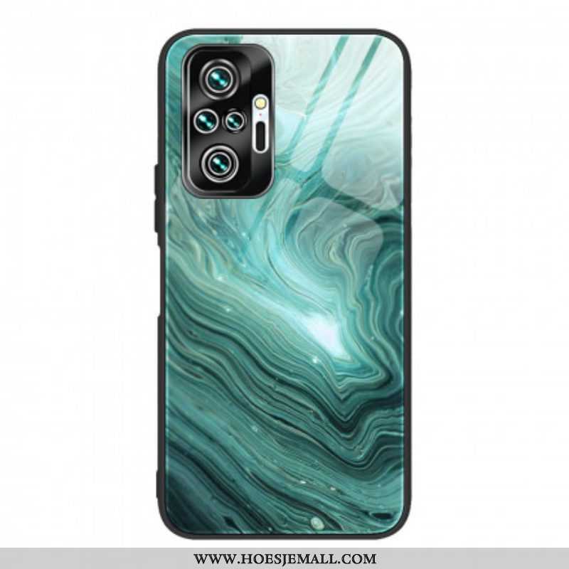 Hoesje voor Xiaomi Redmi Note 10 Pro Designkleuren Gehard Glas