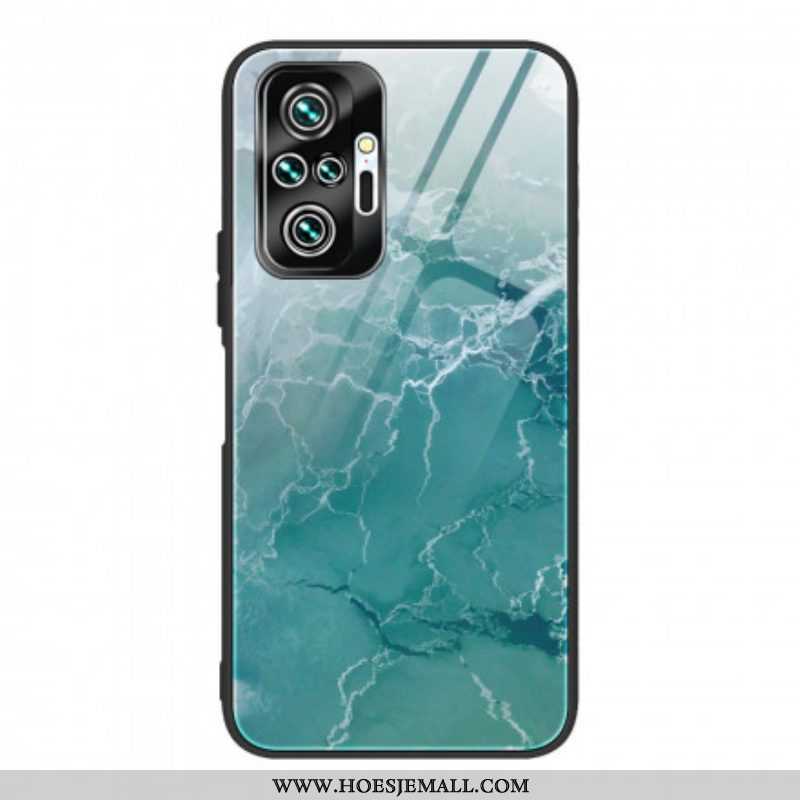 Hoesje voor Xiaomi Redmi Note 10 Pro Designkleuren Gehard Glas