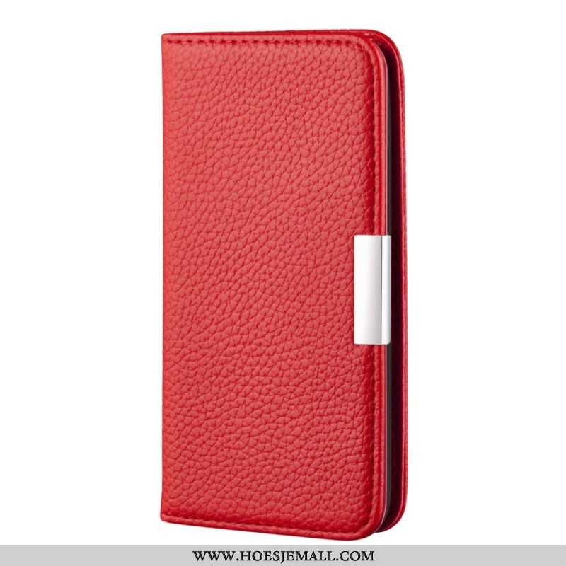 Bescherming Hoesje voor Xiaomi Redmi Note 10 Pro Folio-hoesje Imitatieleer Litchi Ultra Chic