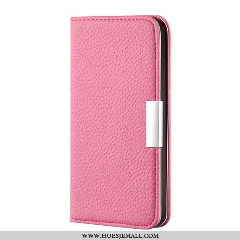 Bescherming Hoesje voor Xiaomi Redmi Note 10 Pro Folio-hoesje Imitatieleer Litchi Ultra Chic