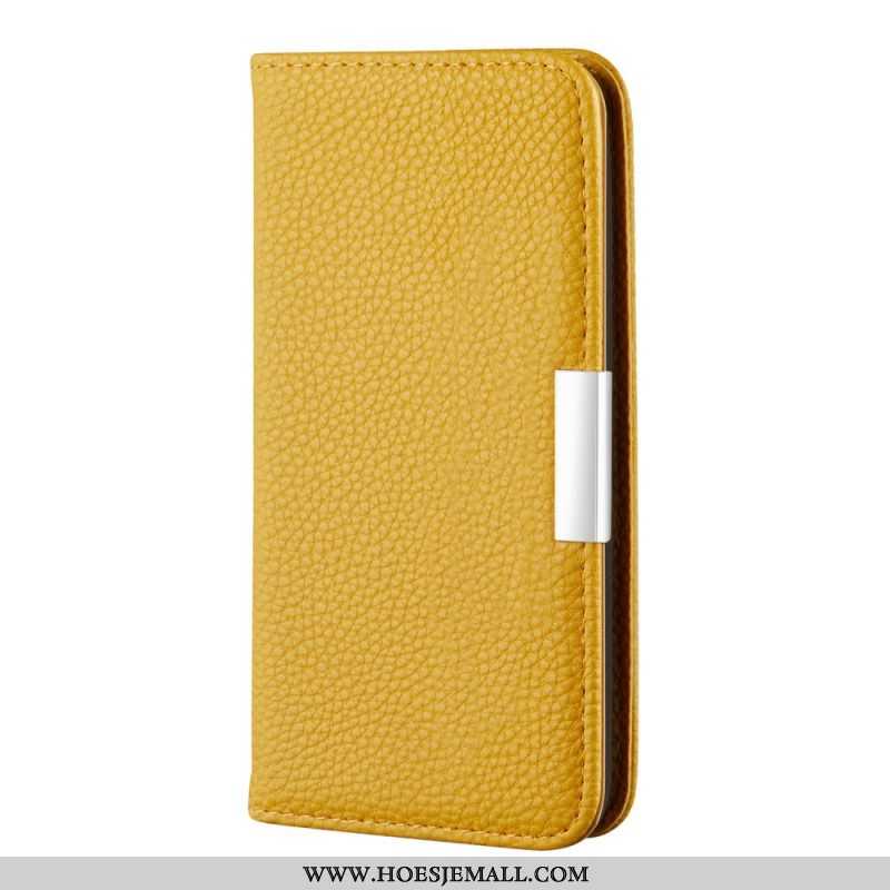 Bescherming Hoesje voor Xiaomi Redmi Note 10 Pro Folio-hoesje Imitatieleer Litchi Ultra Chic