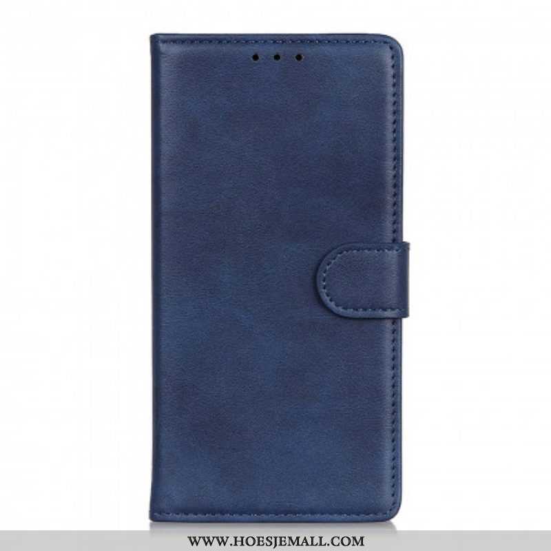 Folio-hoesje voor Xiaomi Redmi Note 10 Pro Retro Mat Leereffect