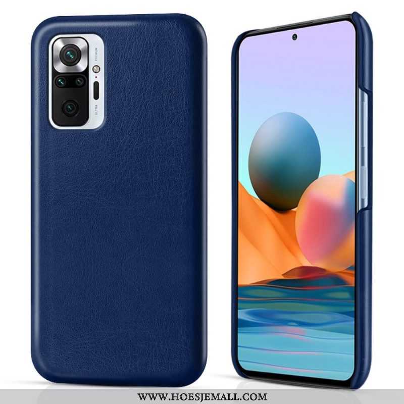 Hoesje voor Xiaomi Redmi Note 10 Pro Ksq Leereffect