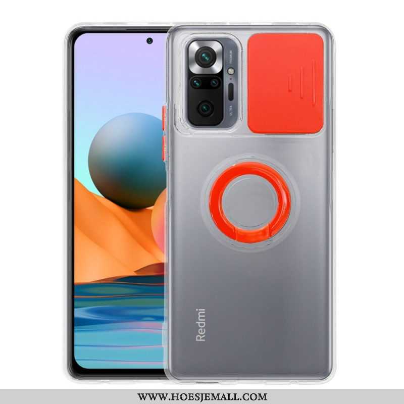 Hoesje voor Xiaomi Redmi Note 10 Pro Camerahoes Met Standaard