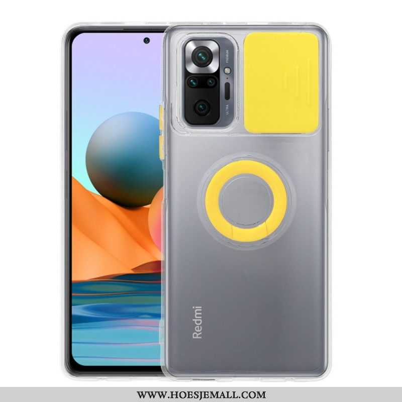 Hoesje voor Xiaomi Redmi Note 10 Pro Camerahoes Met Standaard