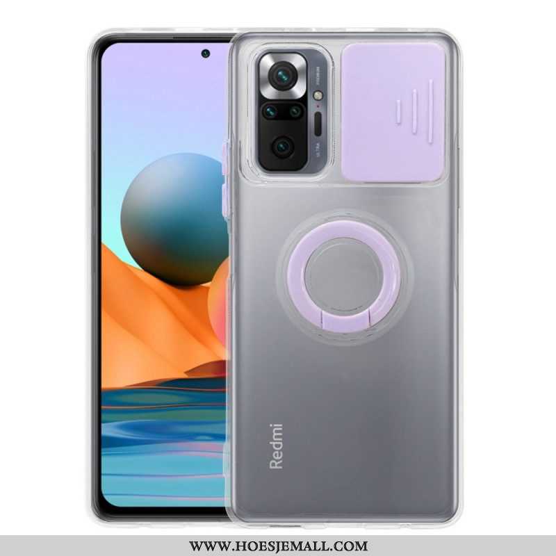 Hoesje voor Xiaomi Redmi Note 10 Pro Camerahoes Met Standaard