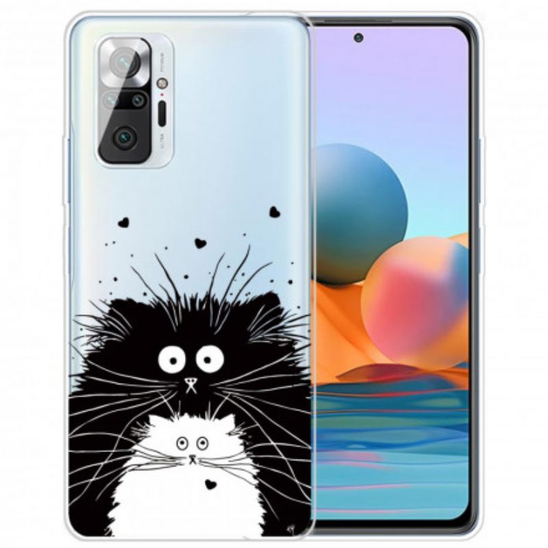 Hoesje voor Xiaomi Redmi Note 10 Pro Kijk Naar De Katten