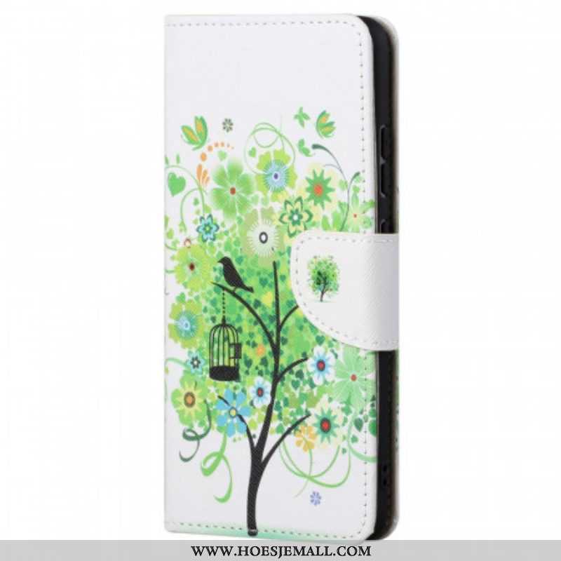 Flip Case voor Xiaomi Redmi Note 11 / 11S Groene Boom