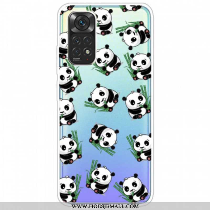 Hoesje voor Xiaomi Redmi Note 11 / 11S Kleine Panda's