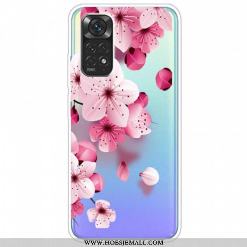 Telefoonhoesje voor Xiaomi Redmi Note 11 / 11S Kleine Roze Bloemen