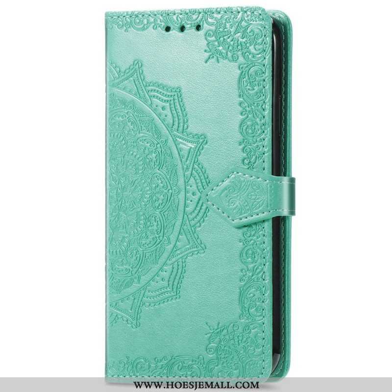 Leren Hoesje voor Xiaomi Redmi Note 11 / 11S Mandala Middeleeuwen