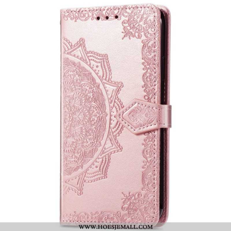 Leren Hoesje voor Xiaomi Redmi Note 11 / 11S Mandala Middeleeuwen