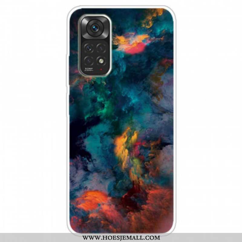 Hoesje voor Xiaomi Redmi Note 11 / 11S Kleurrijke Wolken