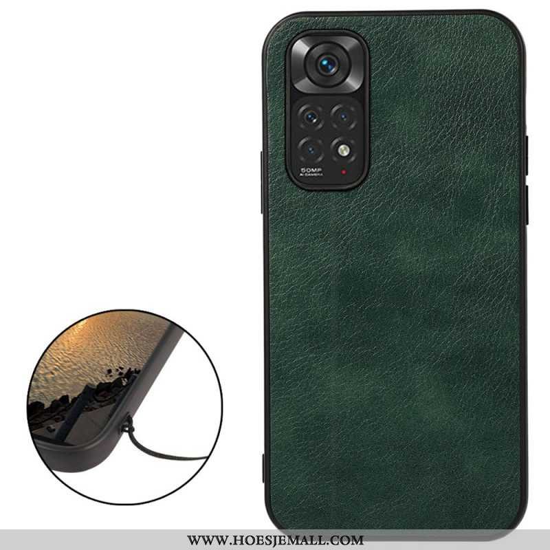 Hoesje voor Xiaomi Redmi Note 11 / 11S Lychee Kunstleer