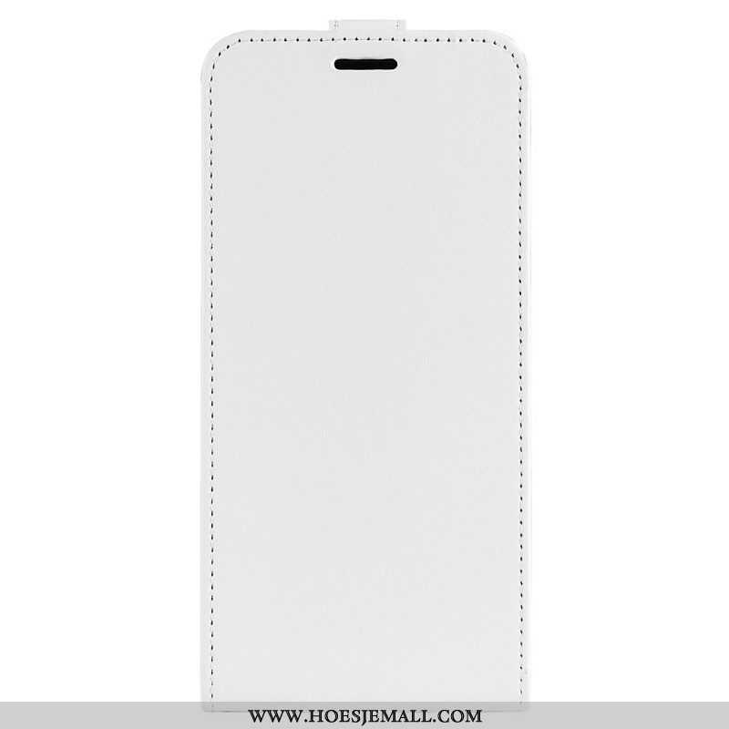 Leren Hoesje voor Xiaomi Redmi Note 11 / 11S Folio-hoesje Verticale Flap Met Leereffect