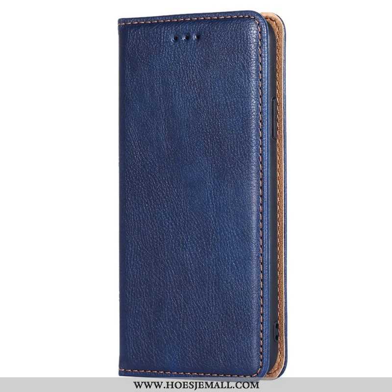 Bescherming Hoesje voor Xiaomi Redmi Note 11 / 11S Folio-hoesje Vintage Lederen Stijl